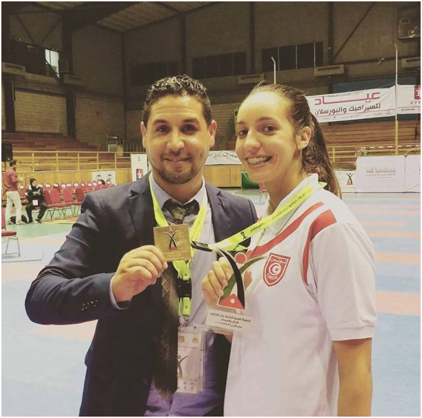 بثية الحسناوي تحمل آمال تونس في بطولة العالم للكاراتي